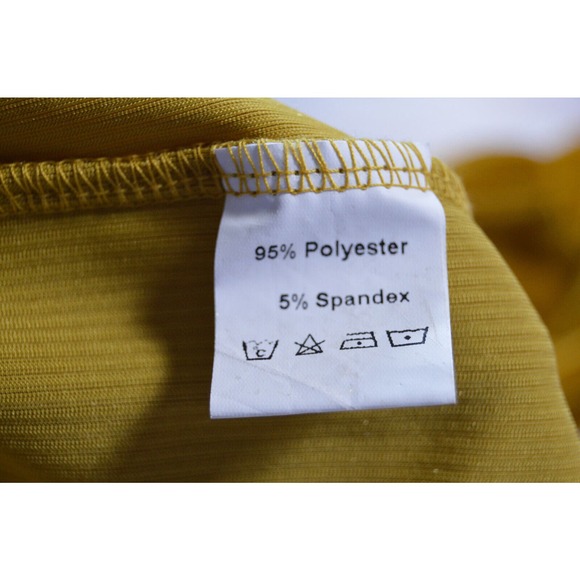 Golden Ribbed Jogger Pants UnBranded Size XL New without Tags - Picture 10 of 11